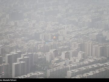 هفدهمین روز آلوده پایتخت/ کیفیت هوا، ناسالم برای گروه‌های حساس