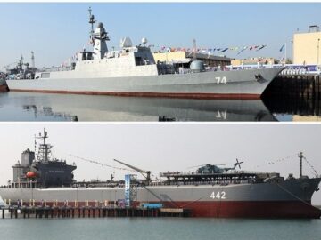 دریادار ایرانی: ناوشکن سهند و کردستان آماده اسکورت شناورها شدند/ قدرت دریایی ایران در اقیانوسها