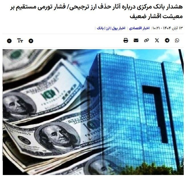 بانک مرکزی جمهوری اسلامی ایران , 