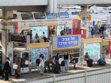 اختلال تردد قطارها در منطقه «دان» رژیم صهیونیستی