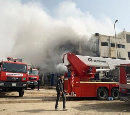 ۵ کشته و ۱۳ زخمی در آتشسوزی انبار در شمال مصر