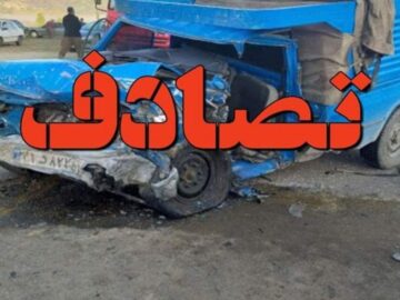 تصادف نیسان و آریسان در محور شوش – اهواز؛ ۱۱ نفر راهی بیمارستان شدند