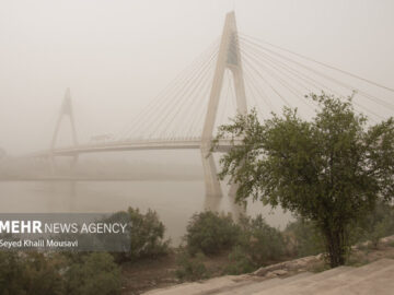 هیچ شهری در خوزستان هوای پاک ندارد
