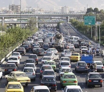وضعیت ترافیک صبحگاهی تهران و برخورد با خودروهای پلاک فرد