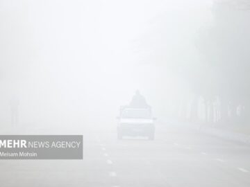 مه غلیظ صبحگاهی و کاهش دید در محورهای چهارمحال و بختیاری