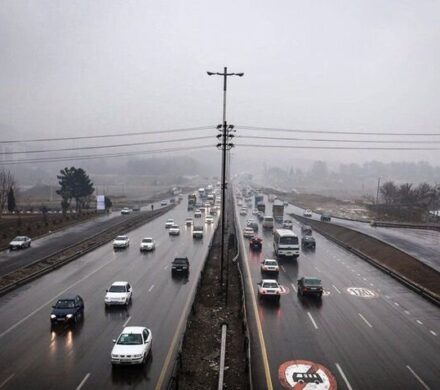 جاده های خراسان رضوی بارانی است