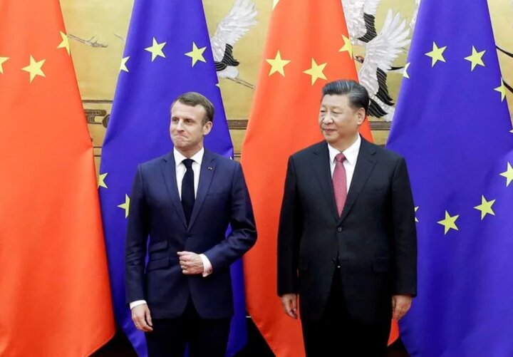 دیدار رؤسای جمهور فرانسه و چین در پکن