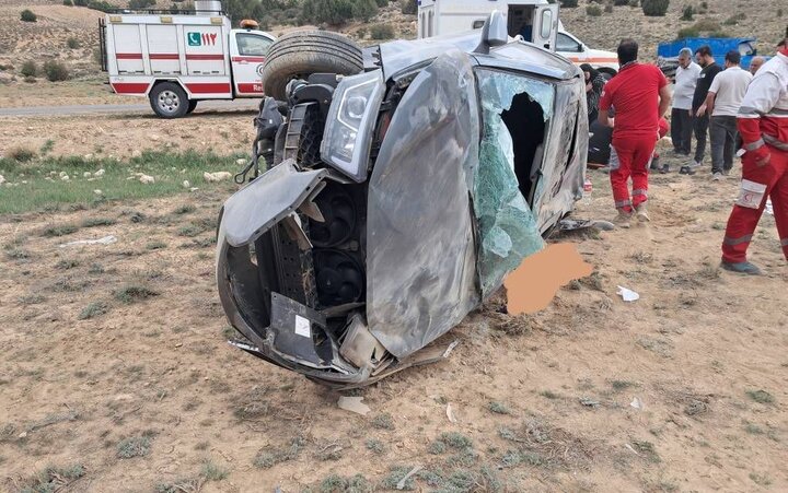 اسپیدکار: تصادف دنا و هوو در محور چمن‌بید خراسان شمالی بدون فوتی بود