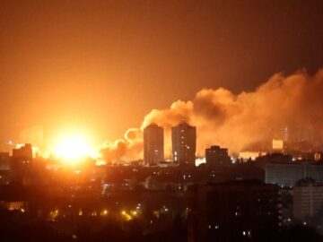 حملات گسترده روسیه علیه مواضع هوایی، زمینی و دریایی اوکراین