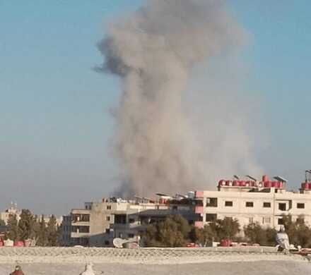 شنیده شدن صدای انفجار در دمشق