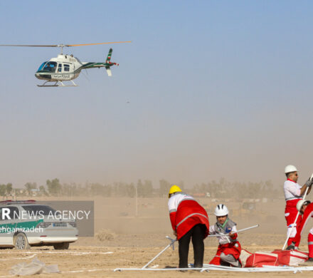 اجرای مانور سراسری زلزله در شهرستان زاهدان