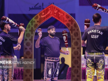 درخشش قم در رقابت های ورزش‌ زورخانه‌ای کشور با دو طلا و دو برنز