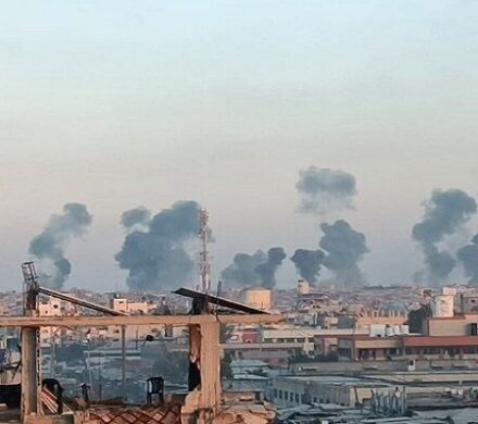 شنیده شدن صدای انفجارهای شدید در نوار غزه