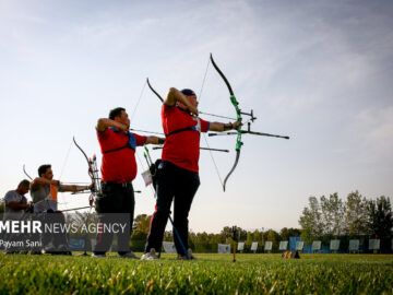 مسابقه استانی تیراندازی با کمان در گلستان