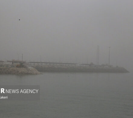 وقوع همزمان گردباد و واتراسپات در جزیره کیش