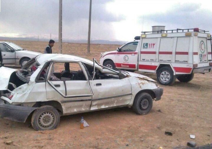 برخورد پراید با نیسان در مسجدسلیمان؛ یک کشته و ۳ مصدوم