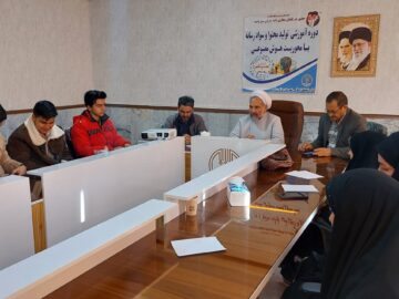 دوره آموزشی «تولید محتوا» با محوریت هوش مصنوعی در مشگینشهر برگزار شد