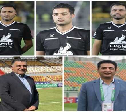 قضاوت داوران و حضور ناظران چهارمحالی در لیگ برتر فوتبال