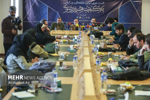 نشست خبری دومین کنگره بین المللی مکتب هنر رضوی