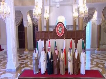 آغاز به کار اجلاس سران شورای همکاری خلیج فارس در منامه+فیلم