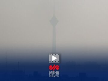 پایتخت همچنان زیر دود