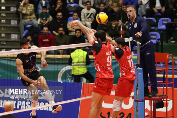 لیگ برتر والیبال شهرداری ارومیه مس رفسنجان