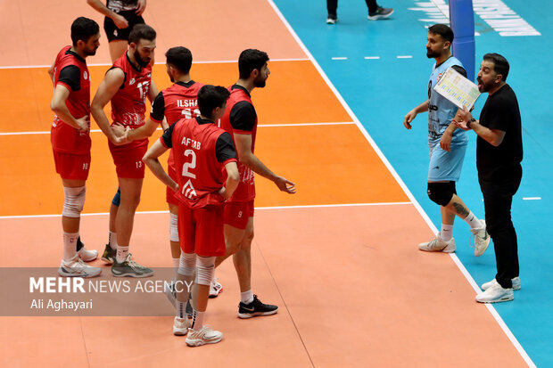 لیگ برتر والیبال شهرداری ارومیه مس رفسنجان