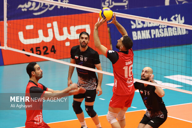 لیگ برتر والیبال شهرداری ارومیه مس رفسنجان