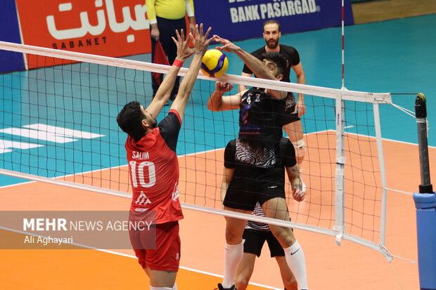 لیگ برتر والیبال شهرداری ارومیه مس رفسنجان