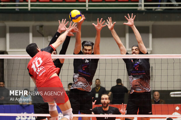 لیگ برتر والیبال شهرداری ارومیه مس رفسنجان