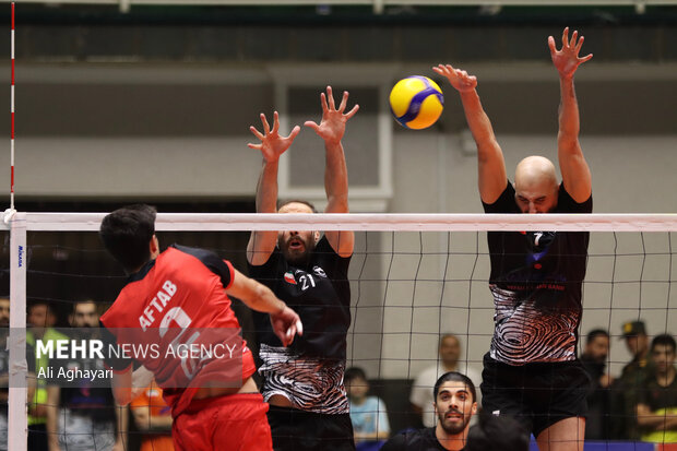 لیگ برتر والیبال شهرداری ارومیه مس رفسنجان