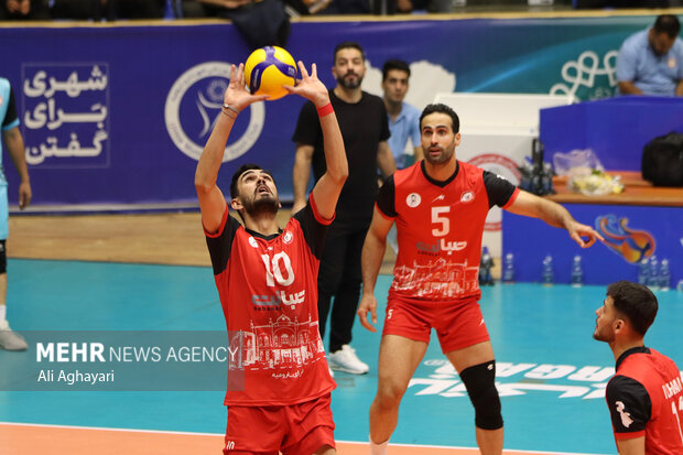 لیگ برتر والیبال شهرداری ارومیه مس رفسنجان