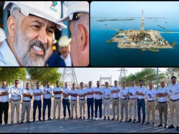 ظرفیت روزانه میدان مشترک آزادگان جنوبی به ۷۵ هزار بشکه رسید