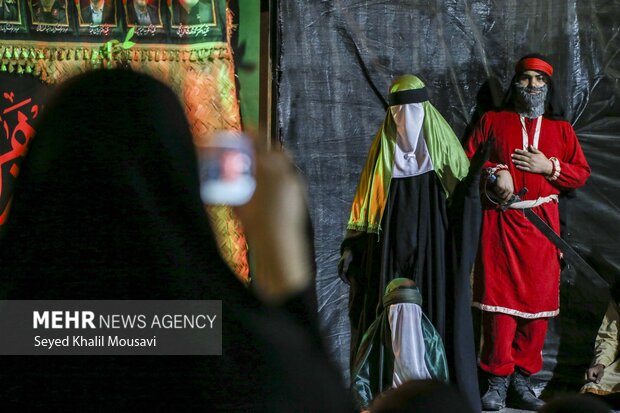 نمایش خیابانی شام شهادت حضرت ام البنین (س)