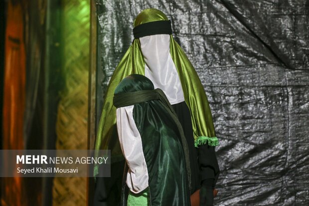 نمایش خیابانی شام شهادت حضرت ام البنین (س)