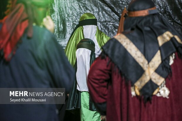 نمایش خیابانی شام شهادت حضرت ام البنین (س)