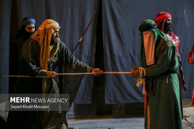 نمایش خیابانی شام شهادت حضرت ام البنین (س)