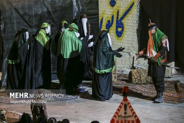 نمایش خیابانی شام شهادت حضرت ام البنین (س)