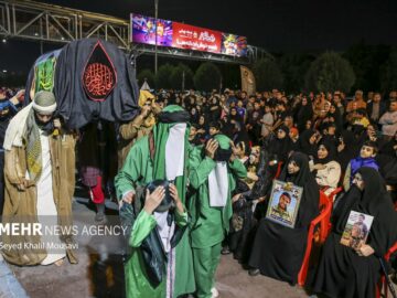 نمایش خیابانی شام شهادت حضرت ام البنین (س)