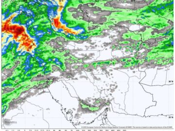 تداوم بارش‌های سنگین در سواحل شمالی؛ هشدار برف در ارتفاعات ۷ استان