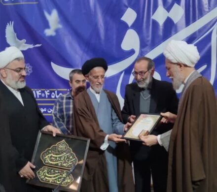 خادم برجسته مراسم معنوی اعتکاف در فارس تقدیر شد