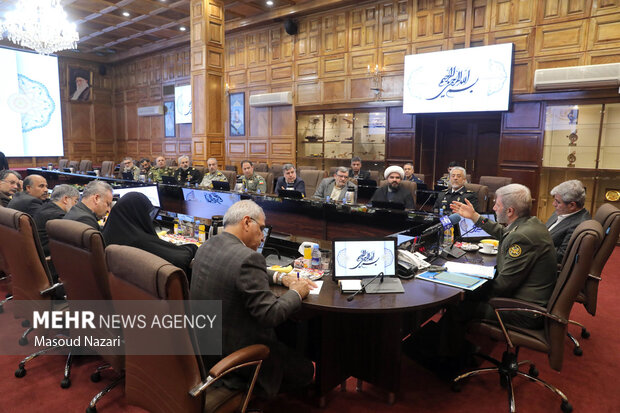 دیدار اعضای کمیسیون برنامه و بودجه و محاسبات مجلس شورای اسلامی با فرمانده کل ارتش