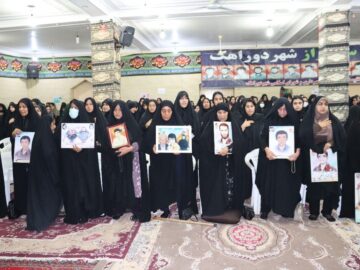 مراسم بزرگداشت مادران شهدای دوراهک برگزار شد