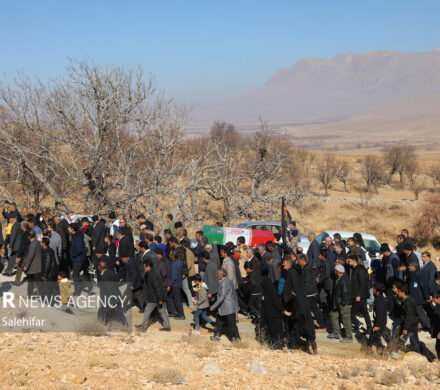 تشییع باشکوه شهید گمنام در روستای سورک