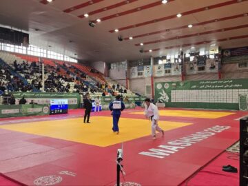 وزیر ورزش در مسابقات جودوی قهرمانی کشور در مشهد حضور یافت