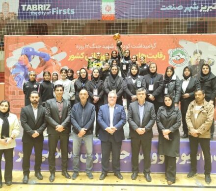 کسب مقام سوم بانوان ووشوکار آذربایجان شرقی در مسابقات قهرمانی کشور