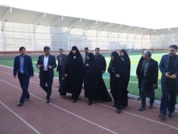 بازدید معاون رئیس‌جمهور از روند آماده‌سازی ورزشگاه اختصاصی بانوان قم