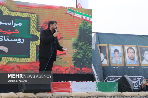 تشییع و تدفین پیکر شهید گمنام هشت سال دفاع مقدس در کرمون