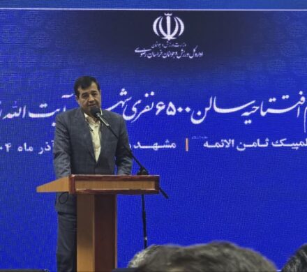 وزیر ورزش و جوانان: سالن شهید رئیسی نماد عزم ملی و استانی است