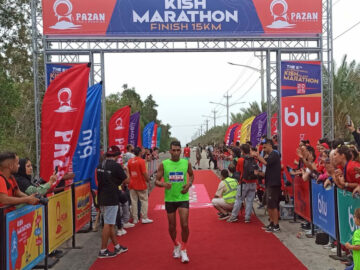 ماراتن پنج هزار نفری کیش برگزار شد